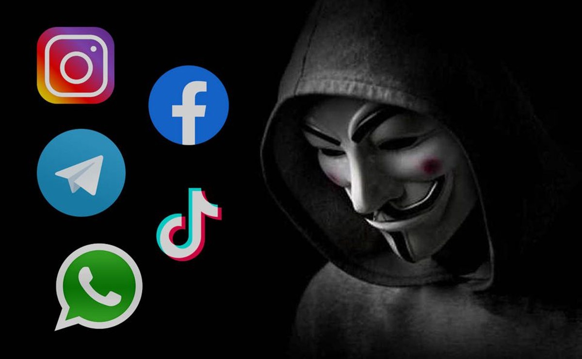 Anonymous escribió algunos tuits para afirmar que ellos fueron la causa de las fallas