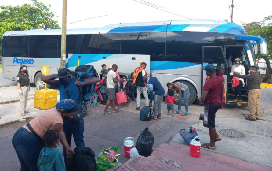 Migrantes haitianos