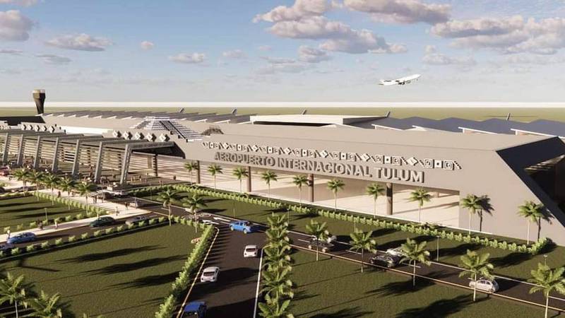 Avanza construcción del Aeropuerto de Tulum