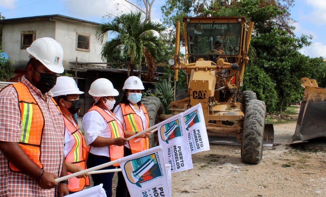 Obras Puerto Morelos