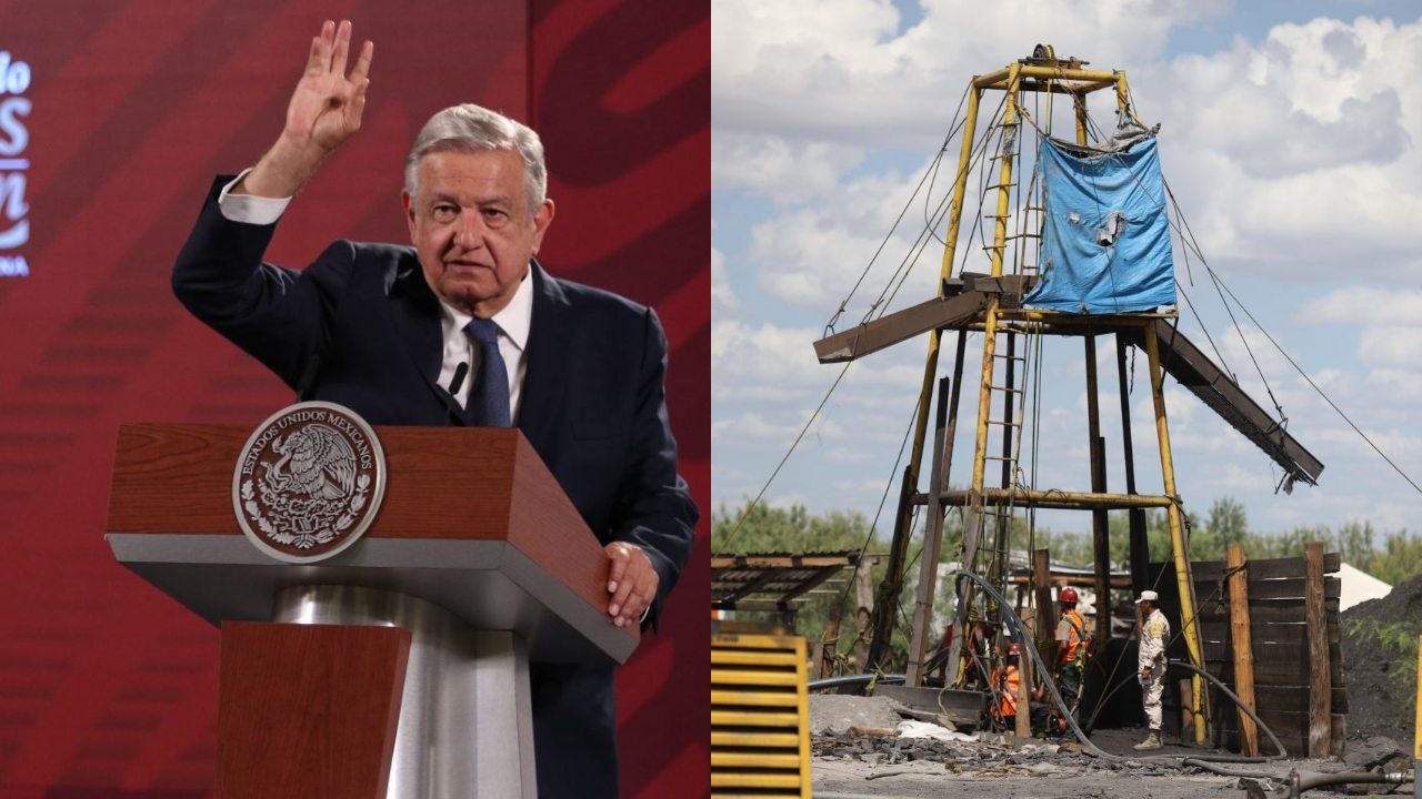 AMLO culpa a Fox por la tragedia en la mina donde hay 10 mineros atrapados