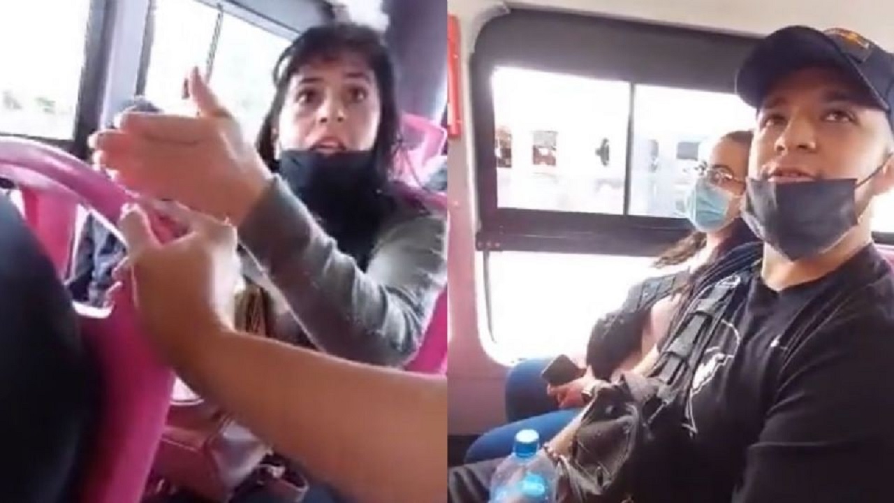 Hombre invade área reservada para mujeres en Metrobús y se niega a dejar el asiento