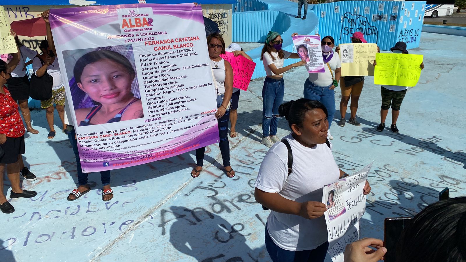 Madre de Fernanda Cayetana asegura haber escapado de intento de 'levantón'