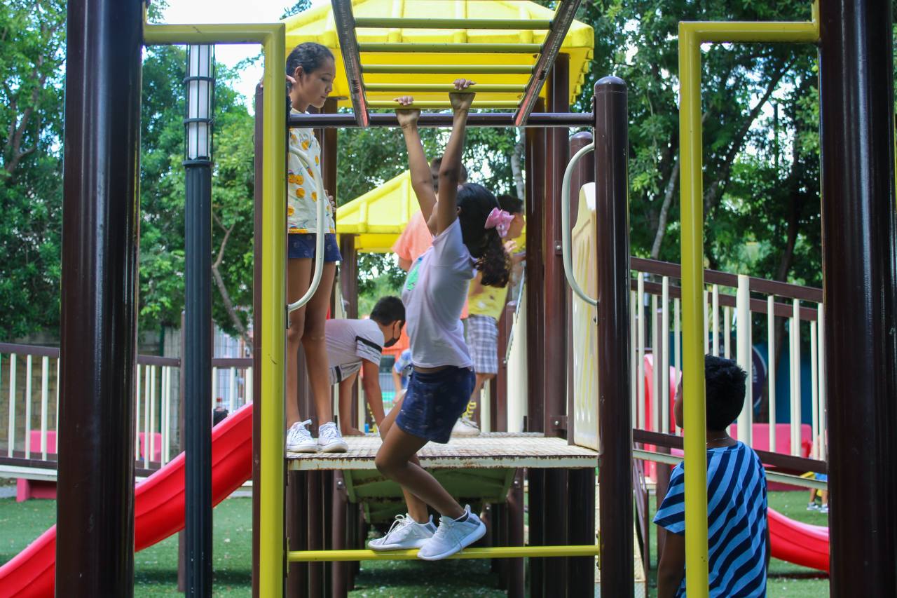 Niños parques