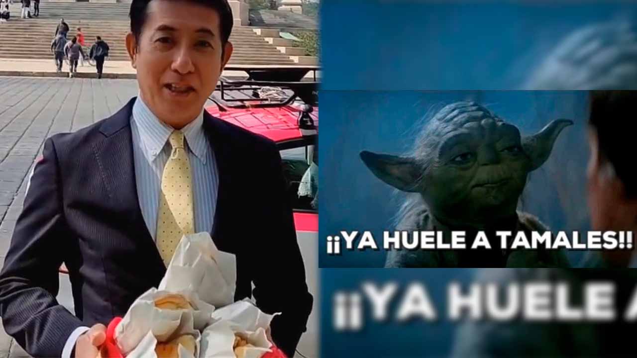 Embajador de Japón en México regaló tamales por Día de la Candelaria