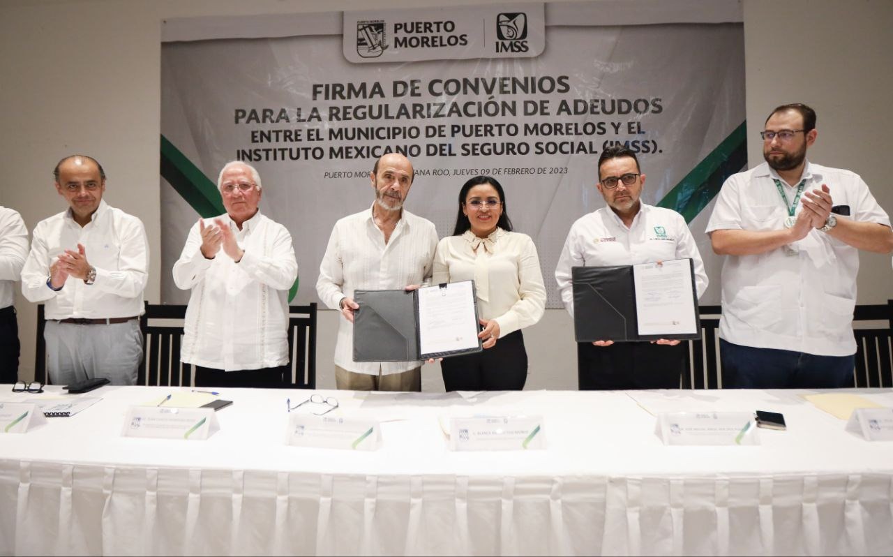 Puerto Morelos pagará deuda de 80 millones que dejó Laura Fernández con el IMSS