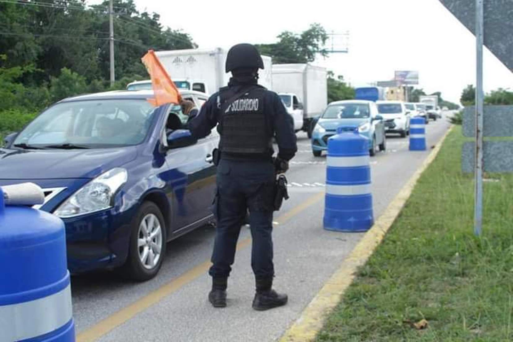 policía filtros