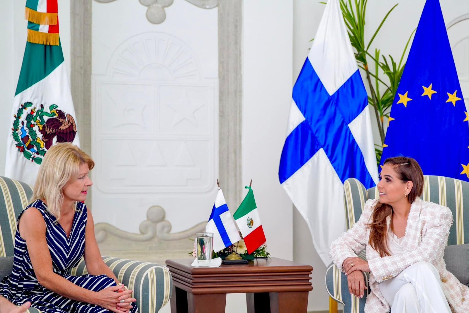 embajadora de Finlandia en México, Päivi Pohjanheimo