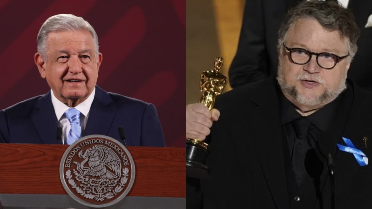 AMLO felicita a Guillermo del Toro por su Oscar