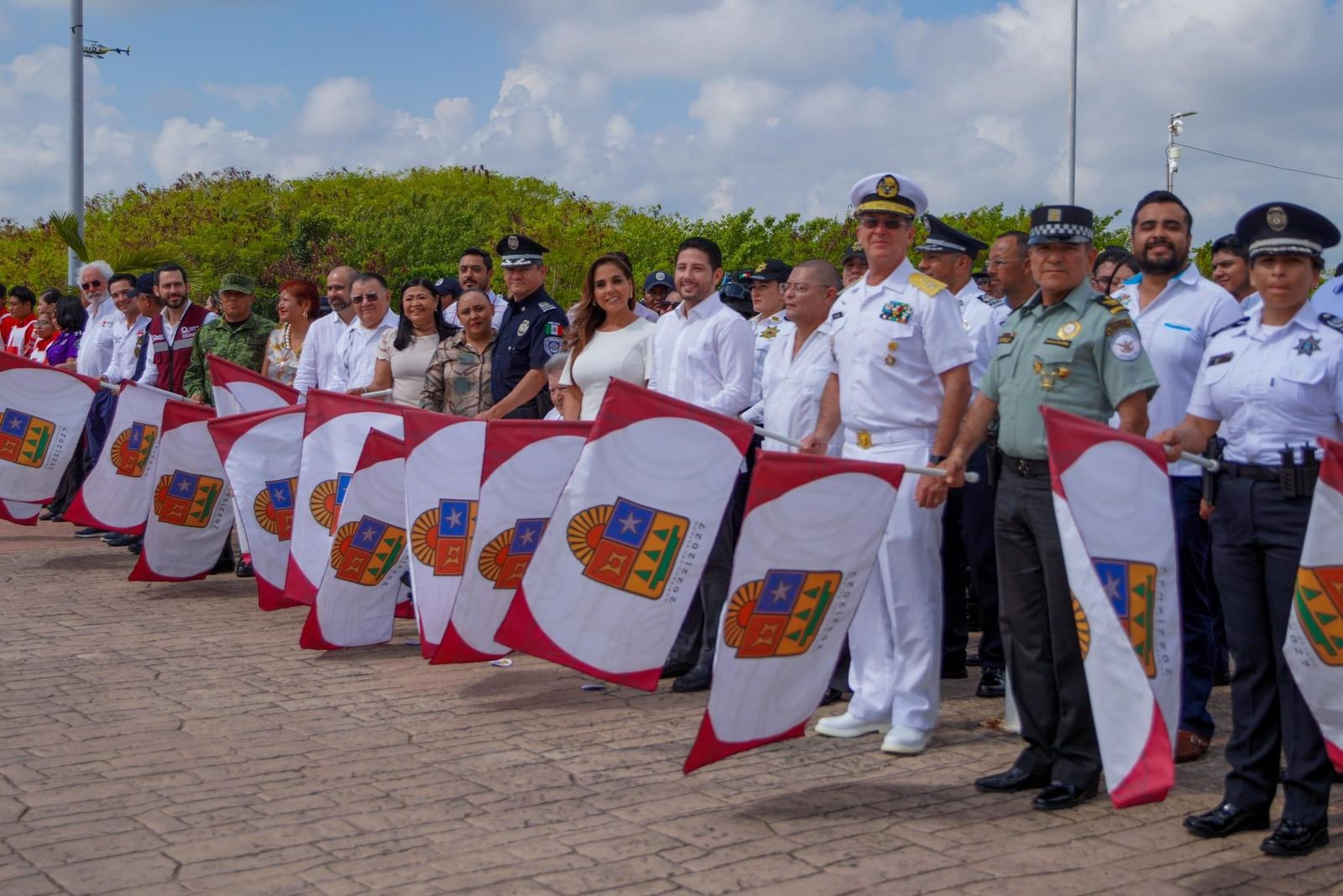 banderazo al Plan de Seguridad Vacacional de Semana Santa