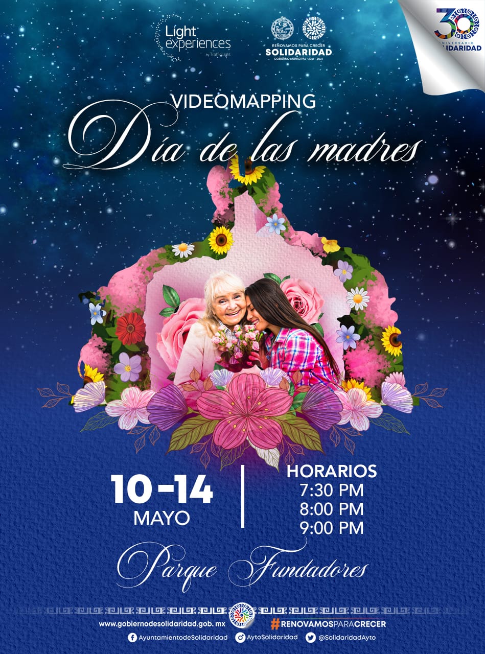 Realizarán video mapping por Día de las Madres