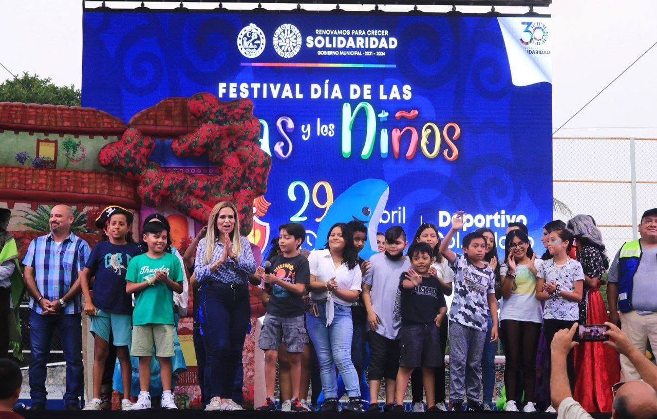 Lili Campos celebra a niñas y niños