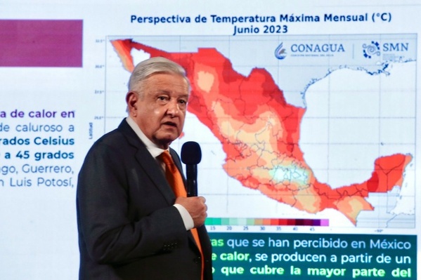 AMLO recomienda levantarse más temprano para evitar ola de calor