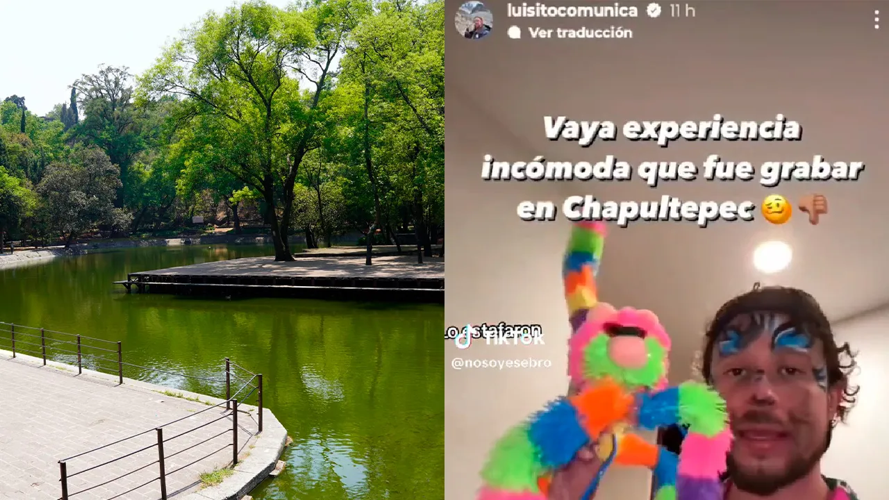 Luisito Comunica denuncia que cobran por grabar en Chapultepec