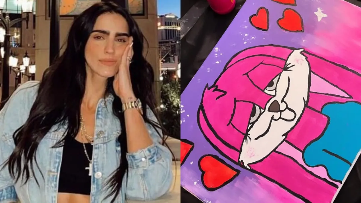 Bárbara de Regil defiende pinturas de su hija