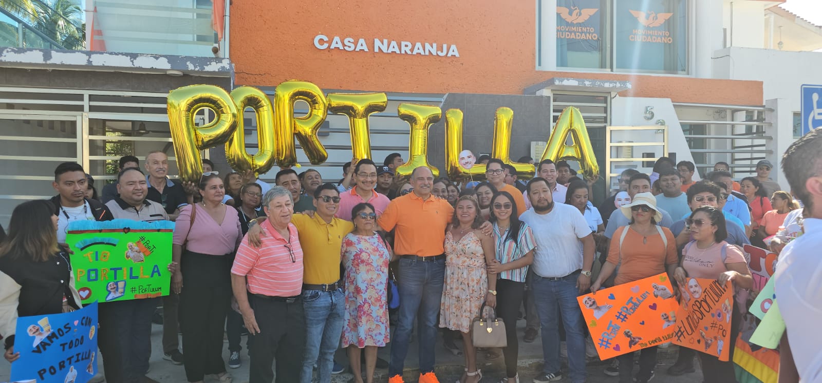 Jorge Portilla Mánica se registró como pre candidato de Movimiento Ciudadano